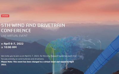 elb|sim|engineering at the “5th Wind and Drivetrain Conference” on 6th-7th April 2022